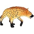 FUNSHOWCASE African Jungle Animals Hyaena Toy Figure Realistic Plastic Figurine Height 2.4-inch
