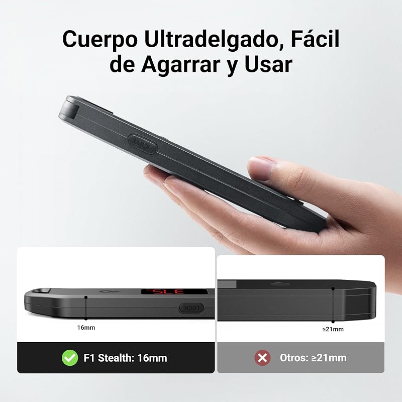 Termómetro Digital de Carne F1 Stealth de Leitura Instantânea