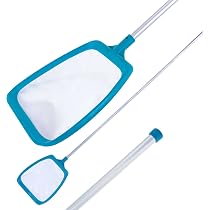 18.5" Professional Pool Leaf Rake Skimmer Head Ultra-Deep Mesh Bag - Bed Bath & Beyond - 16556792