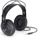 Samson SR850 Traditional Wired Headphones Black 32 Ohm 10Hz-30kHz 3.5mm view 1