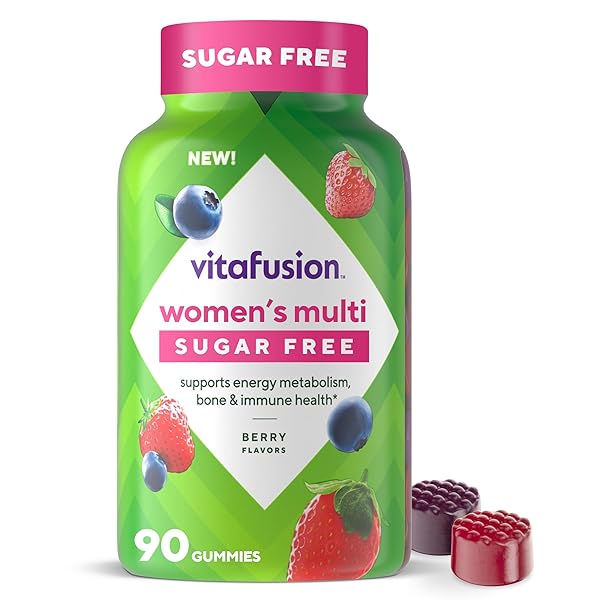 VITAFUSION WOMEN’S SUGAR FREE DAILY MULTIVITAMIN SUPPLEMENT, KETO...