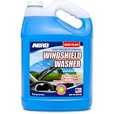 ABRO Windshield Washer Fluid 1 Gallon, Streak-Free Bug Remover, 1 Pack | Ready-to-use, streak-free, removes bugs and road grime