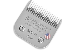 Geib Buttercut Stainless Steel Dog Clipper Blade, Size-7F, 1/8-Inch Cut Length