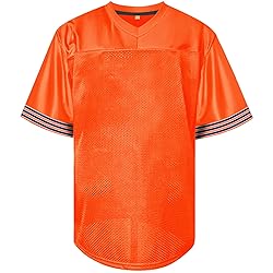 Atonmore Men Blank Plain Football Jersey, Adult Hip
