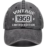 Vintage 1964 1963 1962 1961 1960 1959 1958 1957 1956 1955 Limited Edition Adjustable Embroidered Baseball Cap