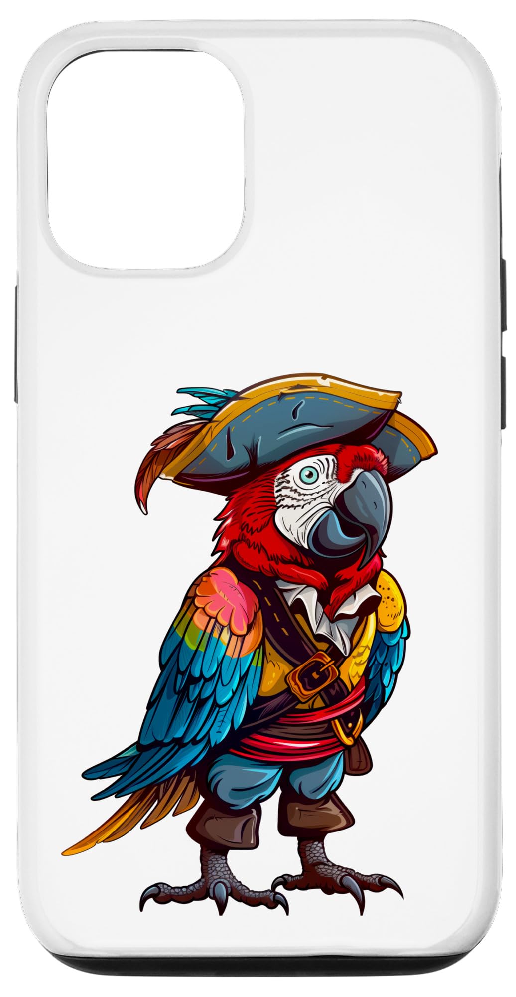 iPhone 13 Funny Parrot Pirate Parrot - Parrot Dressed As A Pirate Case