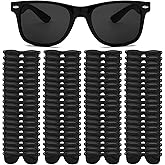 YQVIE 50/100 Pack Wholesale Adult Sunglasses for Men Women in Bulk 70s Retro Cheap Glasses