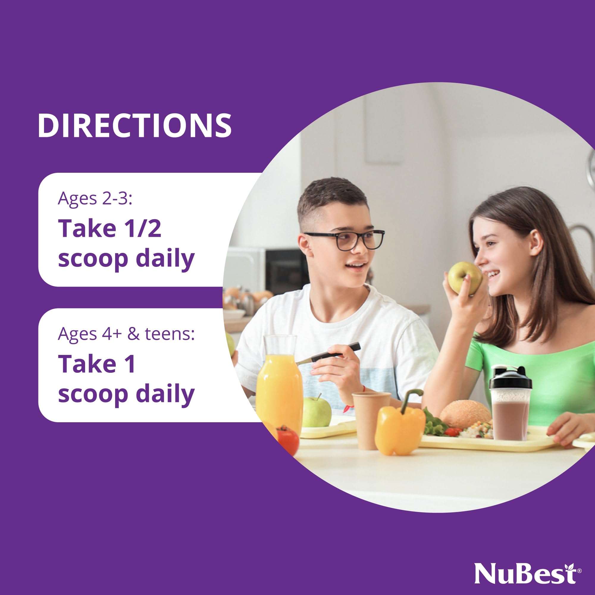 NuBest Bundle Tall Growth Protein with Chocolate Flavor + Doctor Taller 60 Vegan Capsules - Support Height Growth, Bone Strength, Bone Growth and Overall Health