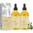 2Pack Veganic Natural Hair Growth Oil,Carvenchi Hair Growth Oil with Rosemary,Hair Regrowth for Dry Damaged and Thin Hair