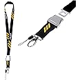 NOVAH Pilot Lanyard 3 Yellow Stripes