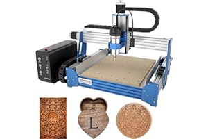 Genmitsu PROVerXL 4030S CNC Router Machine with 710W Spindle, Upgraded 3-Axis Desktop CNC Milling Machine for Wood, Metal, Ac