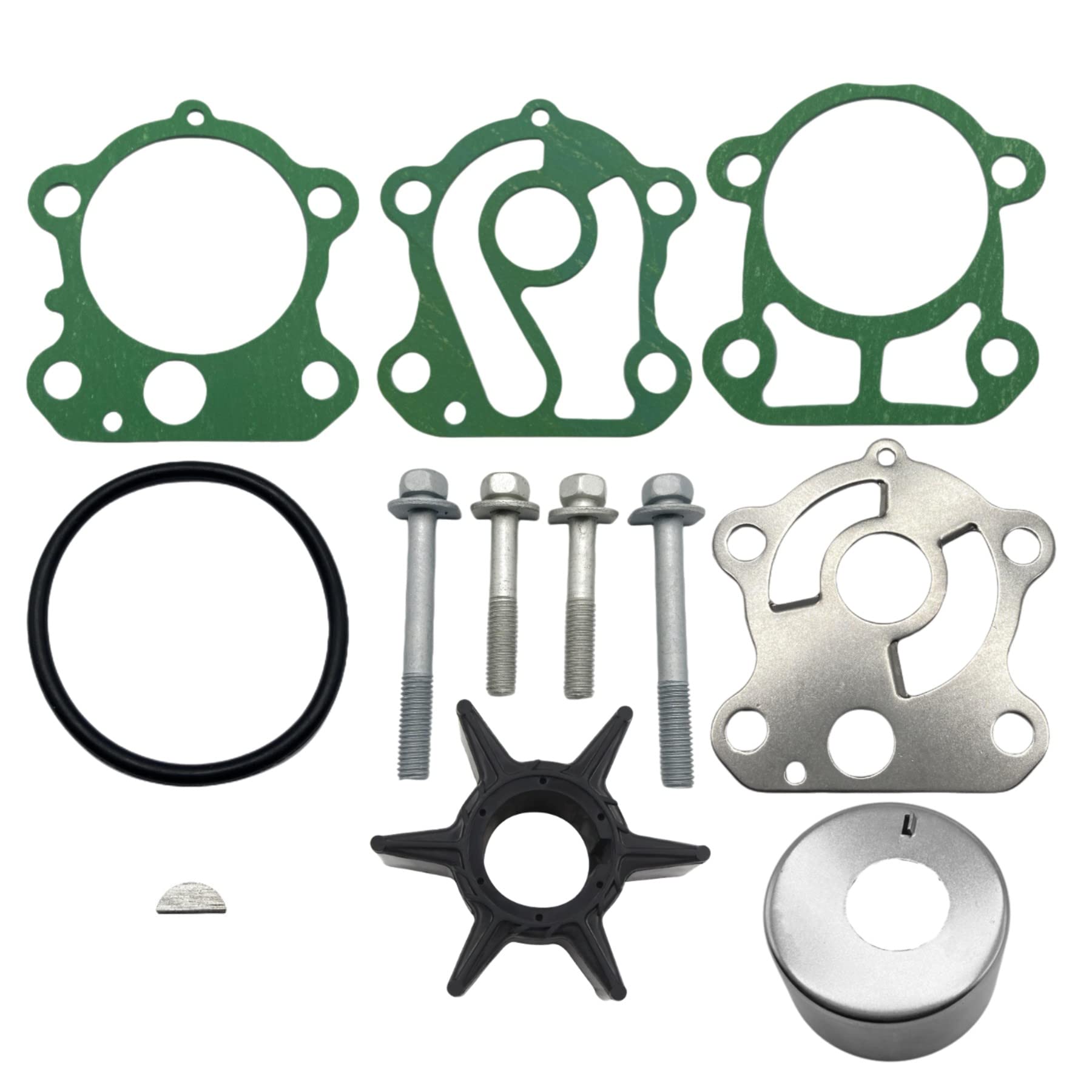 Photo 1 of GHmarine 692W0078 Water Pump Impeller Kit for Yamaha Outboard Marine 2 Stroke 60 70 75 85 90 HP Motors 692-W0078-00-00