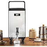 Moonshan Insulated Beverage Dispenser Keep Hot & Cold Urn 12 L/3.2 Gallon Drink Dispenser with Spigot for Tea Coffee Juice Iced Drink