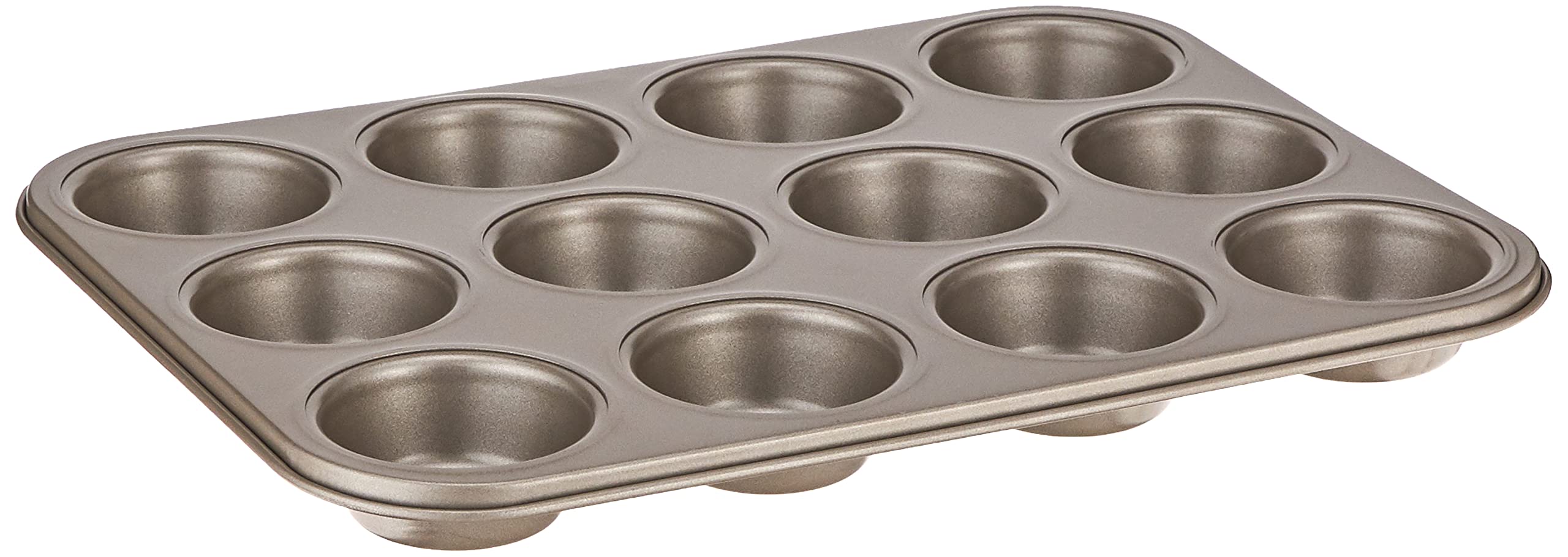 Cuisinart AMB-12MPCH Chef's Classic Nonstick Bakeware 12-Cup Muffin Pan, Champagne
