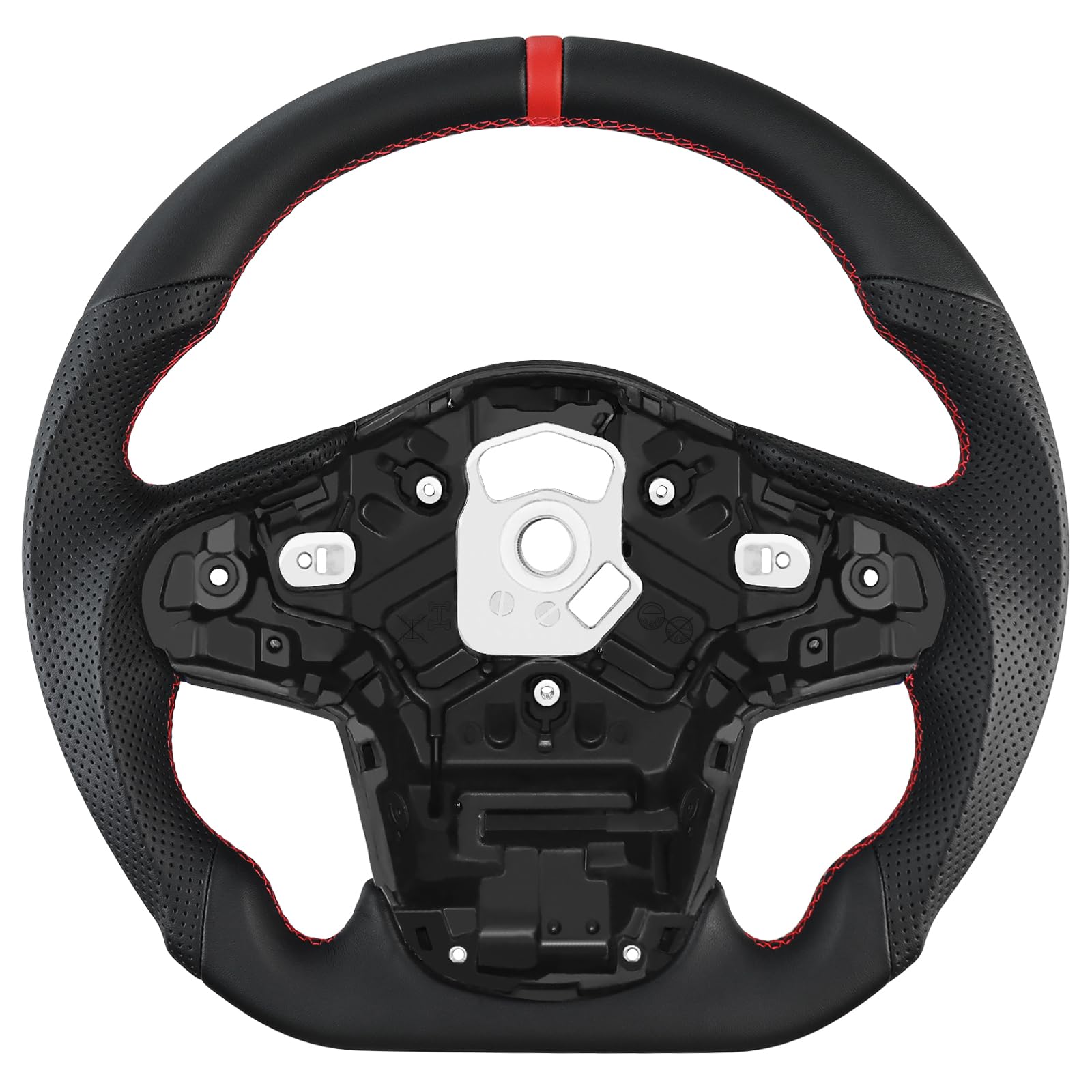 LOSCHEN Full Leather Steering Wheel for Toyota GR