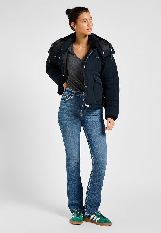 - Jean Femme - Coupe Bootcut Taille Haute - Breese Boot - Valiant Blue