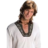 Rubies 1970's Guy Blonde Wig for Adults, Men's No Size