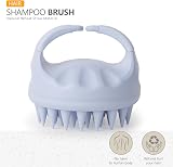 Sndyi Scalp Massager Shampoo Brush Silicone Bristles Sky Blue view 2