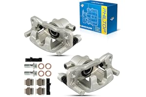 PHILTOP Rear Disc Brake Caliper Assembly Jeep Dodge Chrysler For 2007-2017 Patriot, 2007-2017 Compass, 2008-2014 Avenger, 200, Caliber, Sebring, 18B5038+18B5039 2pcs Rear Driver and Passenger Side