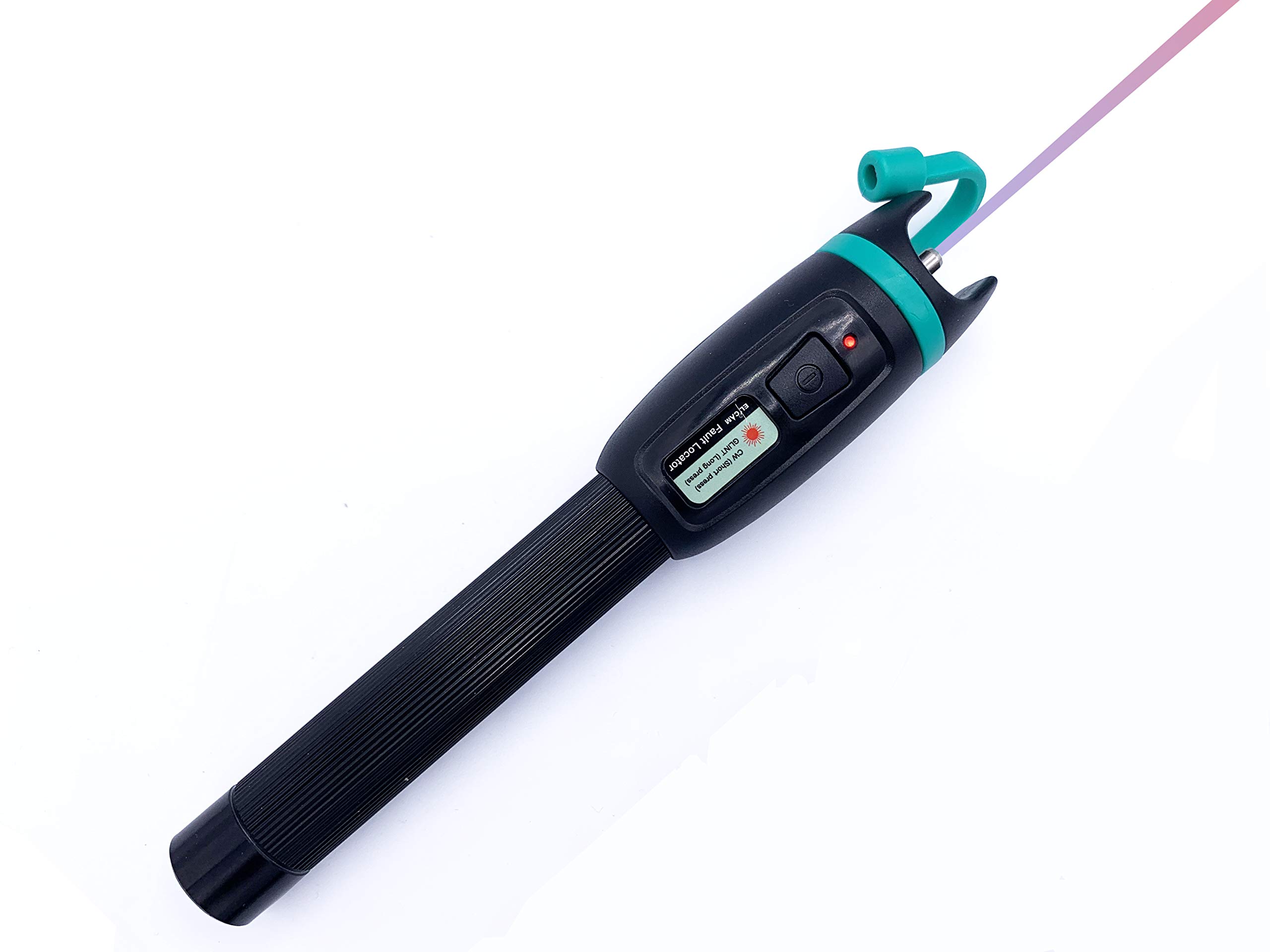 Elfcam® Universal Optical Pen FTTH VFL, Visual Fault Locator, Fibre Optic Cable Tester SC FC St E2000, 30 mW