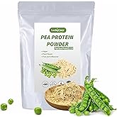 Luckycare Original Pea Protein Powder 2.2lb, Unflavored | Pure Vegan Plant-Based Protein | Gluten-Free, Keto-Friendly, Non-GMO | Clean Natural Protein for Shakes & Smoothies