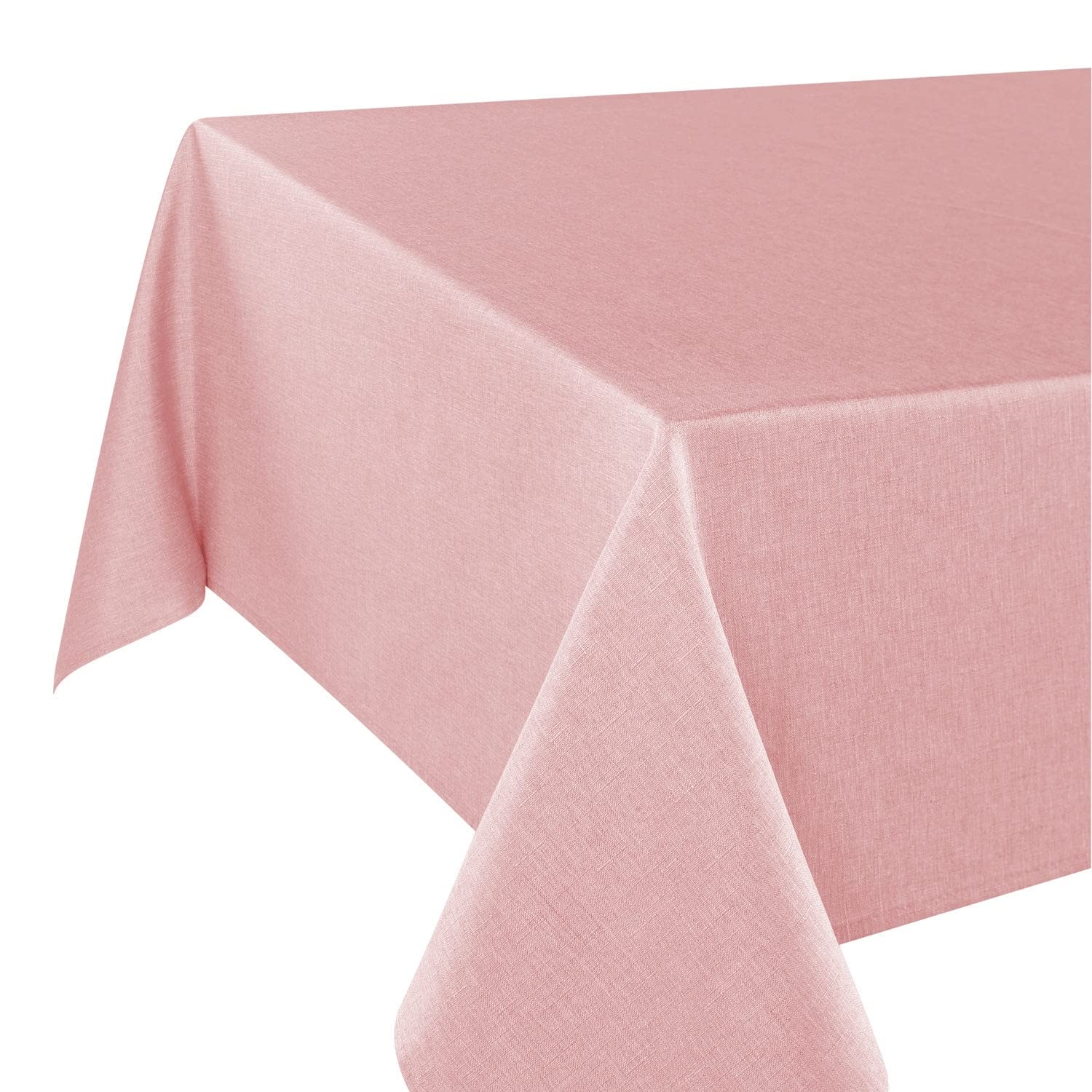 Tischdeckenshop24 Tablecloth VIENNA pink premium, stain resistant, all-season, rectangular 140x220 cm