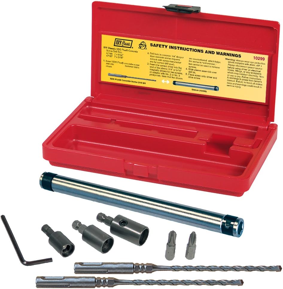 ITW 79012 Tapcon Pro Install Tool Kit 1per Pack tillescenter Fasteners