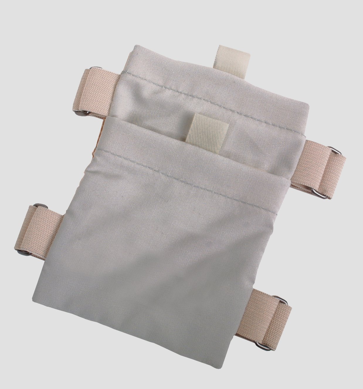 Basic Nature Unisex – Adult Undercover Calfpouch Calf Bag, Beige, One Size