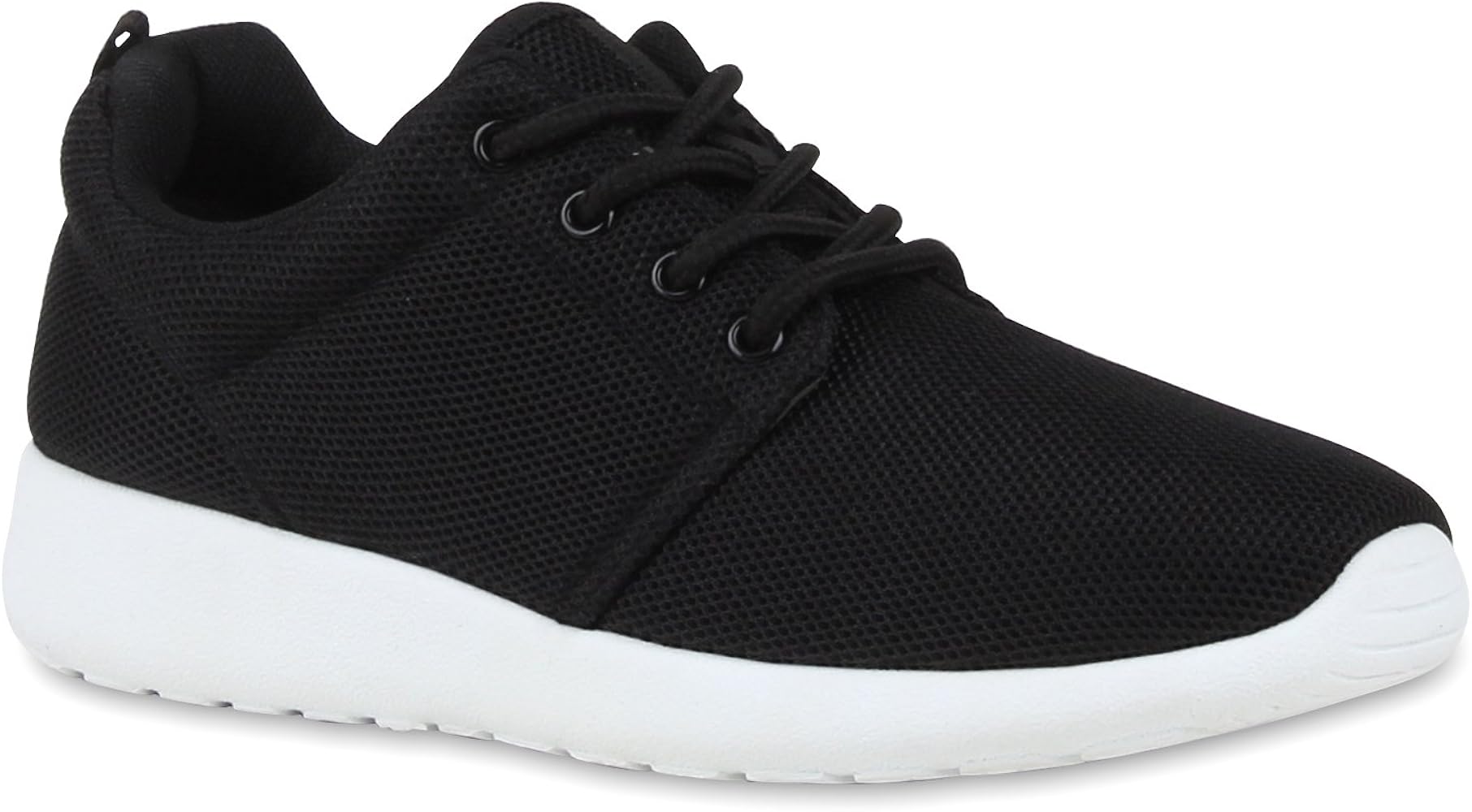 Stiefelparadies Zapatilla Baja Mujer Color Negro Talla 36 Flandell: Amazon.es: Zapatos y complementos