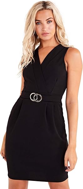 gold bodycon dress uk