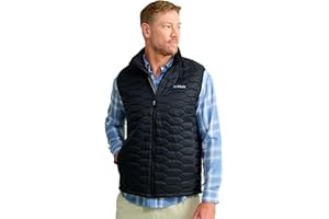HUK - Men's Scale Vest, DWR Insulated Performance Fishing Vest