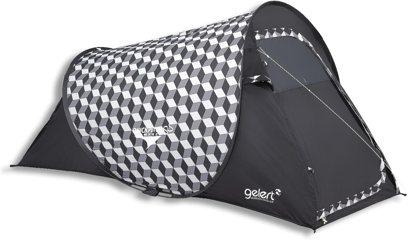 Gelert Wurfzelt Zelt Quick Pitch Compact illusion Amazon.de Sport