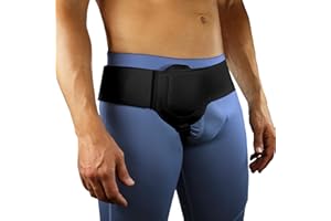 Awojrsky Hernia Belts for Men Inguinal, Hernia Belt for Women, Inguinal Hernia Support for Men, Hernia Truss for Left or Right Side, Groin Belt, Adjustable Waist Strap with Removable Compression Pads