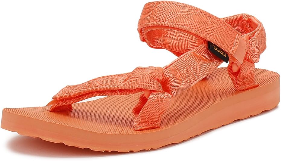Amazon.com | Teva Original Universal Sandal - Women's Hiking Moxie Textured Fusion Coral | Sport 