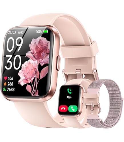 Amazon.com: Haulvean SmartWatch with Bluetooth IP67 Waterproof