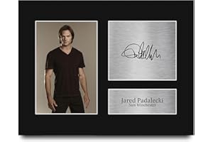 HWC Trading Jared Padalecki Supernatural Gifts Printed Signed Autograph Picture for TV Show Fans - US Letter Size