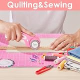 Headley Tools 18x24 Inch Self Healing Cutting Mat Double Sided Pink/Purple view 4