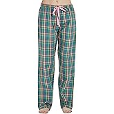 CYZ Women's 100% Cotton Woven Poplin Sleep Pajama Pants