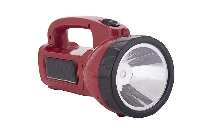 AkariAK-2920SS Led Rechargeable Torch with Additional Emergency Light Yelow, Blue,Green, Pink(Single Colour wil be Sent)