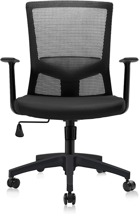 Amazon Com Harbland Ergonomic Office Chair Mesh Desk Chair Cumputer Chair With Adjustable Back Support Modern Adjustable Rolling Swivel Comfortable Chair For Home Office Kitchen Dining