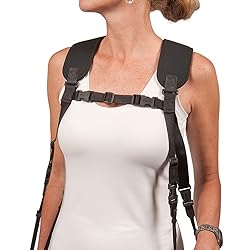 OP/TECH USA Dual Harness 3/8" Regular - Two-Camera