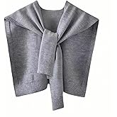 Geyoga Sweater Shawl Wraps for Women Sweater Knitted Knotted Shawls Travel Scarf Cape Shoulder Tops Blouses Fashion Wrap