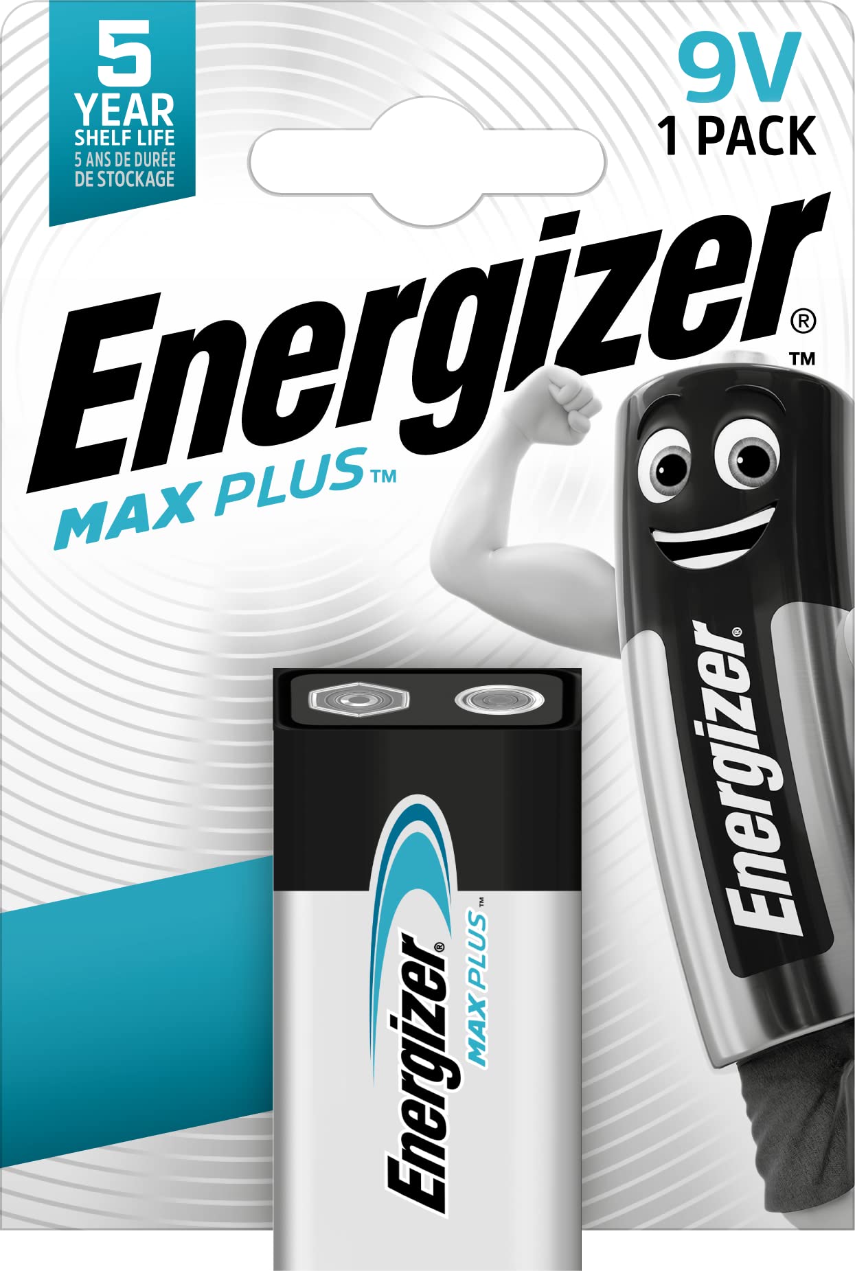 Energizer Max Plus Alkaline 9V Battery