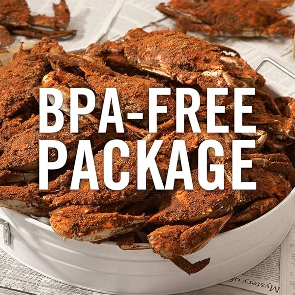 OLD BAY SEASONING, 30% LESS SODIUM, NON GMO, GLUTEN FREE, UNIQUE BLEND OF 18 HERBS & SPICES FOR SHRIMP, CRAB DIP, SEAFOOD & MORE, 2 OZ