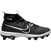 Nike Alpha Huarache NXT MCS DJ6519-010 Black/Dark Smoke Grey/Light Smoke Grey/White Men's Baseball Cleats 13 US