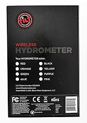 Tilt Wireless Black Hydrometer and