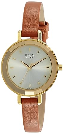 Titan Raga Viva Analog Beige Dial Women's Watch-2575YL01