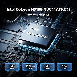 Intel Nuc 11 NUC11ATKC4 Atlas Canyon Mini pc,Intel