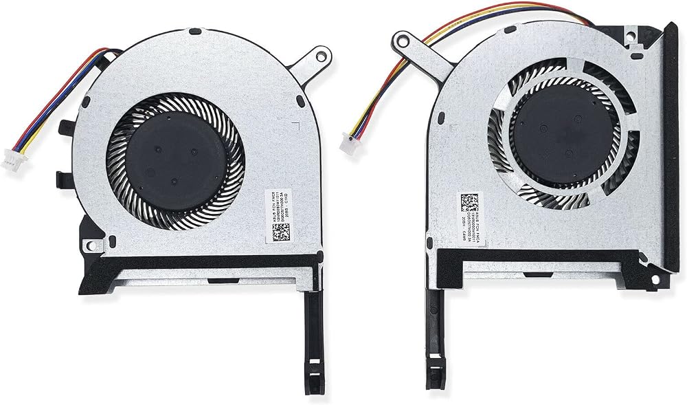 Fleshy Leaf CPU GPU Cooling Fan for ASUS TUF FX505DT FX705DU FX506 FX706 Series
