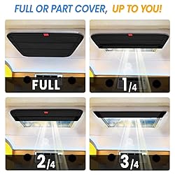 funomo Magnetic RV Window Shade, 16 ¼" (L) x 16